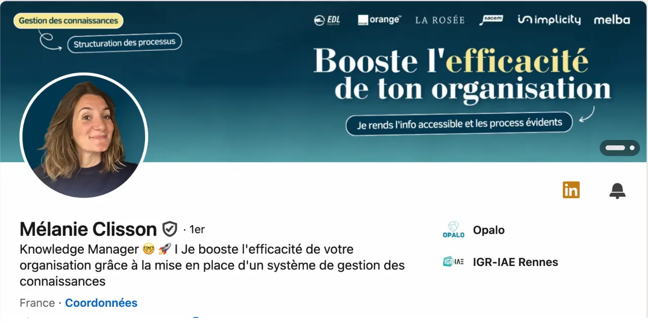 Exemple de refonte de profil LinkedIn 11