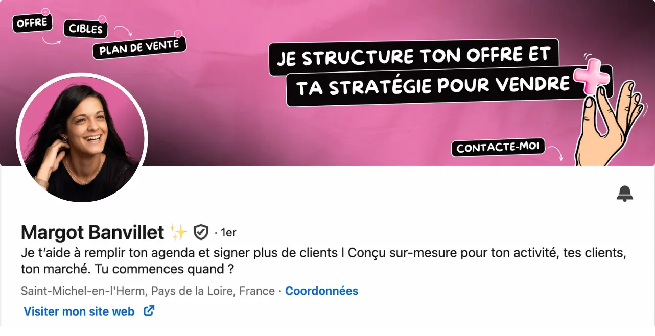 Exemple de refonte de profil LinkedIn 12